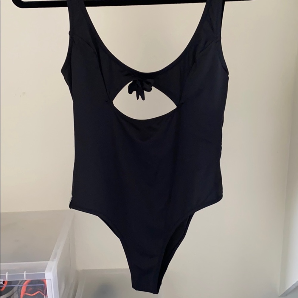 Black swim suit